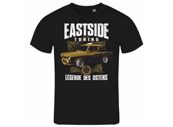 deinshirt Herren T-Shirt Eastside Tuning Funshirt mit Motiv Dunkelgrün/Gold/Gelb/Rot/Blau