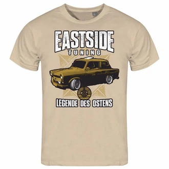 deinshirt Herren T-Shirt Eastside Tuning Funshirt mit Motiv Gelb/Braun/Khaki/Beige