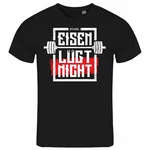 deinshirt Print-Shirt Herren T-Shirt Eisen lgt nicht Funshirt mit Motiv Schwarz/Grau/Rot/Rosa/Dunkelrot