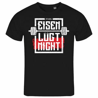 deinshirt Print-Shirt Herren T-Shirt Eisen lgt nicht Funshirt mit Motiv Schwarz/Grau/Rot/Rosa/Dunkelrot