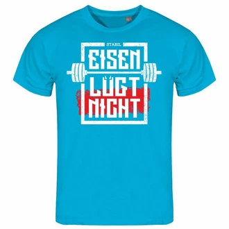 deinshirt Print-Shirt Herren T-Shirt Eisen lgt nicht Funshirt mit Motiv Türkis/Hellblau/Blau deinshirt Print-Shirt Herren T-Shirt Eisen lgt nicht Funshirt mit Motiv Türkis/Hellblau/Blau