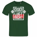 deinshirt Print-Shirt Herren T-Shirt Eisen lgt nicht Funshirt mit Motiv Dunkelgrün/Neonfarben/Grün