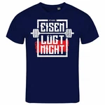 deinshirt Print-Shirt Herren T-Shirt Eisen lgt nicht Funshirt mit Motiv Dunkelblau