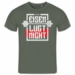 deinshirt Print-Shirt Herren T-Shirt Eisen lgt nicht Funshirt mit Motiv Dunkelgrün/Khaki/Hellgrün/Grün