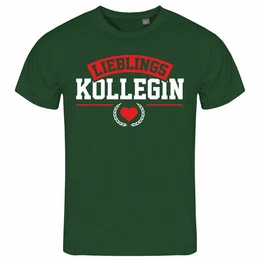 Print-Shirt Herren T-Shirt Lieblingskollegin Funshirt mit Motiv