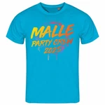 deinshirt Print-Shirt Herren T-Shirt Malle Party Crew 2024 Türkis/Braun