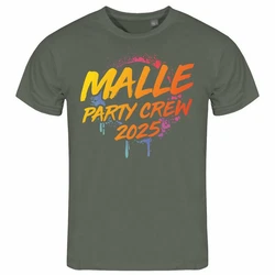 deinshirt Print-Shirt Herren T-Shirt Malle Party Crew 2024 Dunkelgrün