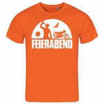 deinshirt Print-Shirt Herren T-Shirt Feierabend Simson Funshirt Orange/Rot/Grau