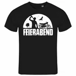 deinshirt Print-Shirt Herren T-Shirt Feierabend Simson Funshirt Grau