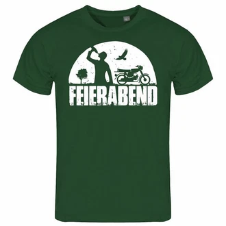 deinshirt Print-Shirt Herren T-Shirt Feierabend Simson Funshirt Dunkelgrün/Grau/Grün deinshirt Print-Shirt Herren T-Shirt Feierabend Simson Funshirt Dunkelgrün/Grau/Grün