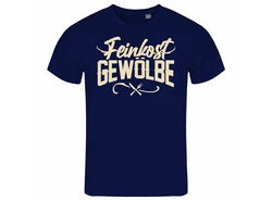 deinshirt Print-Shirt Herren T-Shirt Funshirt mit Motiv Dunkelblau/Blau/Beige/Gelb