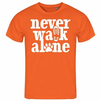 deinshirt Print-Shirt Herren T-Shirt Never walk alone Funshirt
