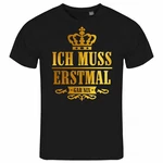 deinshirt Print-Shirt Herren T-Shirt Funshirt mit Motiv Dunkelblau/Dunkelrot/Grün/Schwarz/Gold