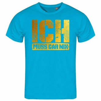 deinshirt Print-Shirt Herren T-Shirt Ich muss gar nix Funshirt mit Motiv gold deinshirt Print-Shirt Herren T-Shirt Ich muss gar nix Funshirt mit Motiv gold