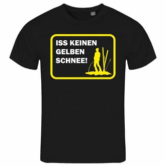 deinshirt Print-Shirt Herren T-Shirt Funshirt Modell Schnee gelb deinshirt Print-Shirt Herren T-Shirt Funshirt Modell Schnee gelb