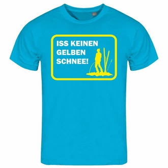 deinshirt Print-Shirt Herren T-Shirt Funshirt Modell Schnee deinshirt Print-Shirt Herren T-Shirt Funshirt Modell Schnee