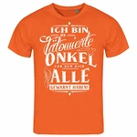 deinshirt Print-Shirt Herren T-Shirt Ich bin der tätowierte Onkel Funshirt mit Motiv 