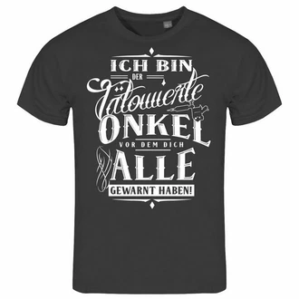 deinshirt Print-Shirt Herren T-Shirt Ich bin der tätowierte Onkel Funshirt mit Motiv Grau/Schwarz/Braun/Dunkelgrau deinshirt Print-Shirt Herren T-Shirt Ich bin der tätowierte Onkel Funshirt mit Motiv Grau/Schwarz/Braun/Dunkelgrau