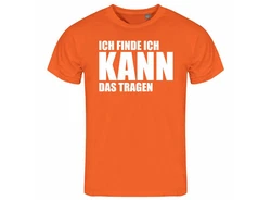 deinshirt Print-Shirt Herren T-Shirt Ich finde ich kann das tragen Funshirt 