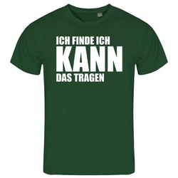 deinshirt Print-Shirt Herren T-Shirt Ich finde ich kann das tragen Funshirt Dunkelgrün/Grün