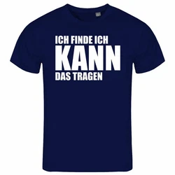 deinshirt Print-Shirt Herren T-Shirt Ich finde ich kann das tragen Funshirt Blau