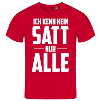 deinshirt Print-Shirt Herren T-Shirt Ich kenn kein satt nur alle Funshirt mit Motiv