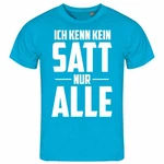 deinshirt Print-Shirt Herren T-Shirt Ich kenn kein satt nur alle Funshirt mit Motiv Hellblau/Blau deinshirt Print-Shirt Herren T-Shirt Ich kenn kein satt nur alle Funshirt mit Motiv Hellblau/Blau