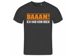 deinshirt Print-Shirt Herren T-Shirt BM Ich hab kein bock mehr Funshirt mit Motiv ORANGE