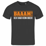 deinshirt Print-Shirt Herren T-Shirt BM Ich hab kein bock mehr Funshirt mit Motiv ORANGE
