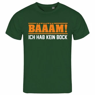 deinshirt Print-Shirt Herren T-Shirt BM Ich hab kein bock mehr Funshirt mit Motiv ORANGE deinshirt Print-Shirt Herren T-Shirt BM Ich hab kein bock mehr Funshirt mit Motiv ORANGE