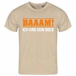 deinshirt Print-Shirt Herren T-Shirt BM Ich hab kein bock mehr Funshirt mit Motiv ORANGE