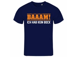 deinshirt Print-Shirt Herren T-Shirt BM Ich hab kein bock mehr Funshirt mit Motiv ORANGE
