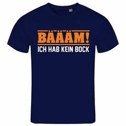 deinshirt Print-Shirt Herren T-Shirt BM Ich hab kein bock mehr Funshirt mit Motiv ORANGE