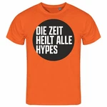 deinshirt Print-Shirt Herren T-Shirt Die Zeit heilt alle Hypes Funshirt Orange/Gelb deinshirt Print-Shirt Herren T-Shirt Die Zeit heilt alle Hypes Funshirt Orange/Gelb