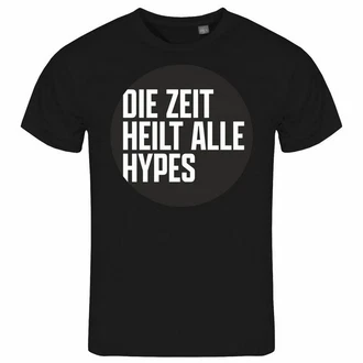 deinshirt Print-Shirt Herren T-Shirt Die Zeit heilt alle Hypes Funshirt Schwarz/Braun