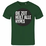 deinshirt Print-Shirt Herren T-Shirt Die Zeit heilt alle Hypes Funshirt Dunkelgrün deinshirt Print-Shirt Herren T-Shirt Die Zeit heilt alle Hypes Funshirt Dunkelgrün