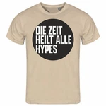 deinshirt Print-Shirt Herren T-Shirt Die Zeit heilt alle Hypes Funshirt Braun/Khaki/Beige deinshirt Print-Shirt Herren T-Shirt Die Zeit heilt alle Hypes Funshirt Braun/Khaki/Beige