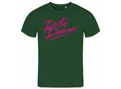 deinshirt Print-Shirt Herren T-Shirt Dirty Dnzer Funshirt Dunkelgrün/Rosa