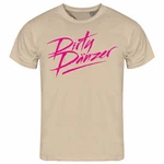 deinshirt Print-Shirt Herren T-Shirt Dirty Dnzer Funshirt Braun/Weiß