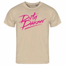 deinshirt Print-Shirt Herren T-Shirt Dirty Dnzer Funshirt Braun/Weiß