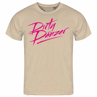 deinshirt Print-Shirt Herren T-Shirt Dirty Dnzer Funshirt Braun/Weiß
