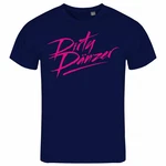 deinshirt Print-Shirt Herren T-Shirt Dirty Dnzer Funshirt Dunkelblau/Braun/Rosa