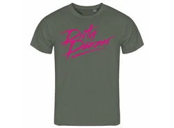 deinshirt Print-Shirt Herren T-Shirt Dirty Dnzer Funshirt Rosa/Dunkelgrün/Rot