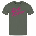 deinshirt Print-Shirt Herren T-Shirt Dirty Dnzer Funshirt Rosa/Dunkelgrün/Rot