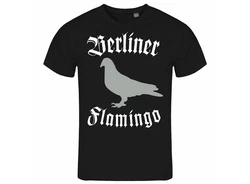 deinshirt Print-Shirt Herren T-Shirt Berliner Flamingo Funshirt Gelb/Rot/Schwarz/Dunkelrot/Grau