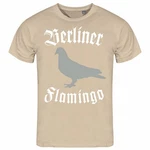 deinshirt Print-Shirt Herren T-Shirt Berliner Flamingo Funshirt Khaki/Beige/Gelb/Braun/Orange