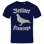 deinshirt Print-Shirt Herren T-Shirt Berliner Flamingo Funshirt Lila/Dunkelblau/Gelb/Blau