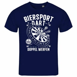 Print-Shirt Herren T-Shirt Biersport Dart Funshirt mit Motiv