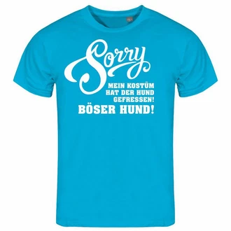 deinshirt Print-Shirt Herren T-Shirt Sorry mein Kostüm hat der Hund gefressen Funshirt mit Motiv