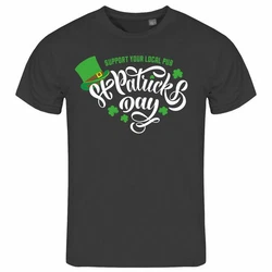 deinshirt Print-Shirt St Patricks Day Funshirt mit Motiv Grün/Blau